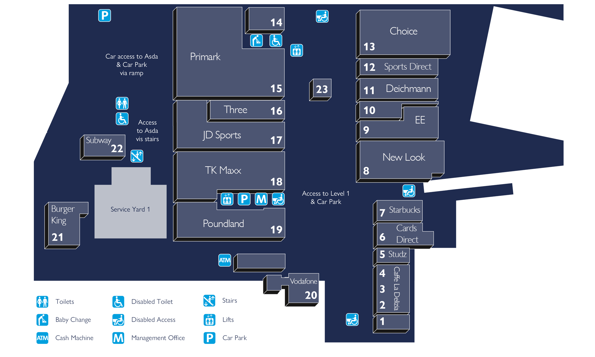 Ground Floor map